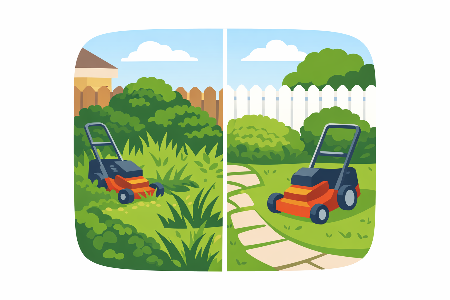 Landscaping website mockup